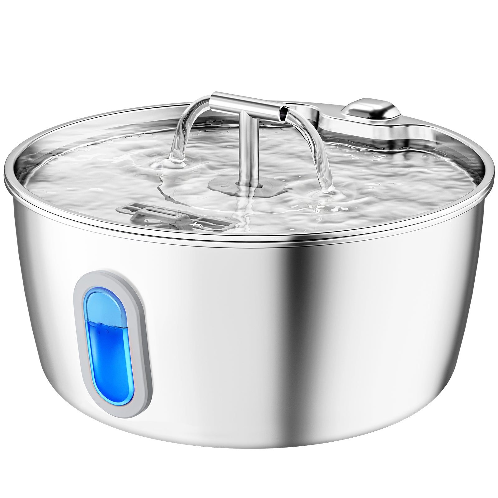 DIANU 3.2L stainless steel pet water fountain